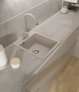 Мойка кухонная GranFest URBAN 242 черный